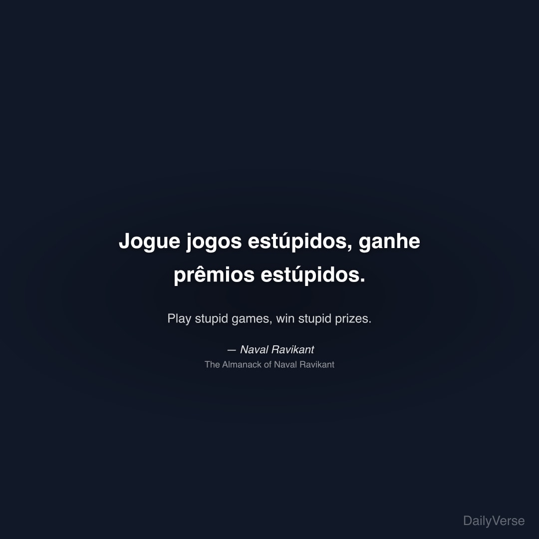 Jogue jogos estúpidos, ganhe prêmios est